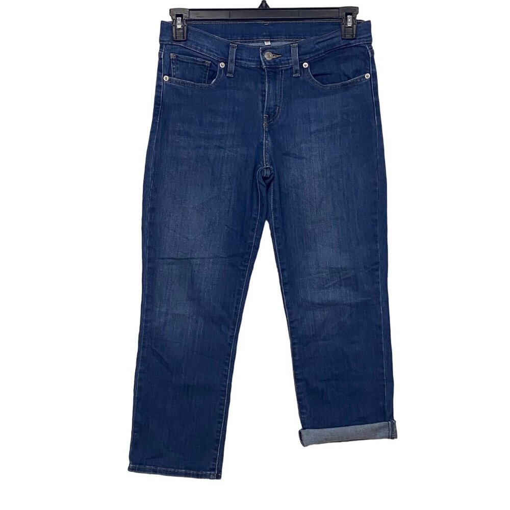 LEVIS women‎ denim capri size 27